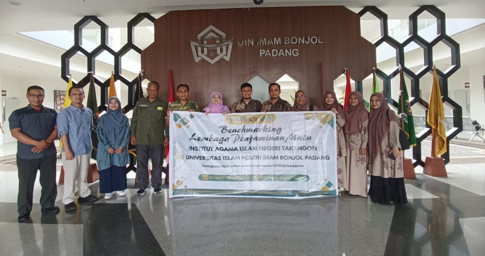 LPM IAIN Takengon Lakukan Benchmarking ke UIN Imam Bonjol Padang