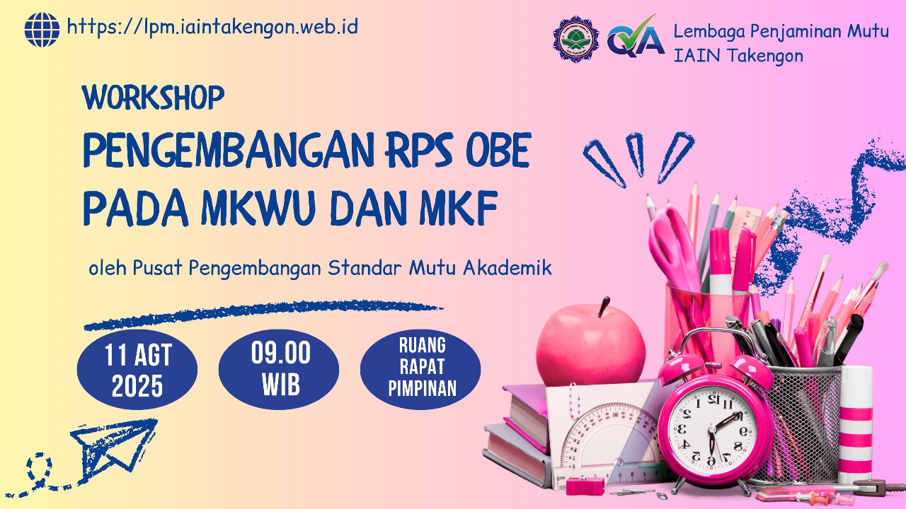 LPM IAIN Takengon Gelar Workshop Pengembangan RPS OBE untuk Mata Kuliah Wajib Umum dan Fakultas