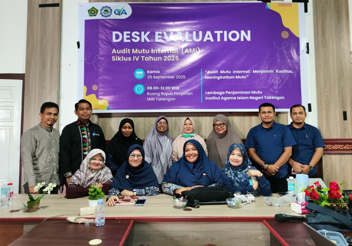 LPM IAIN Takengon Laksanakan Desk Evaluation AMI Siklus IV Tahun 2025