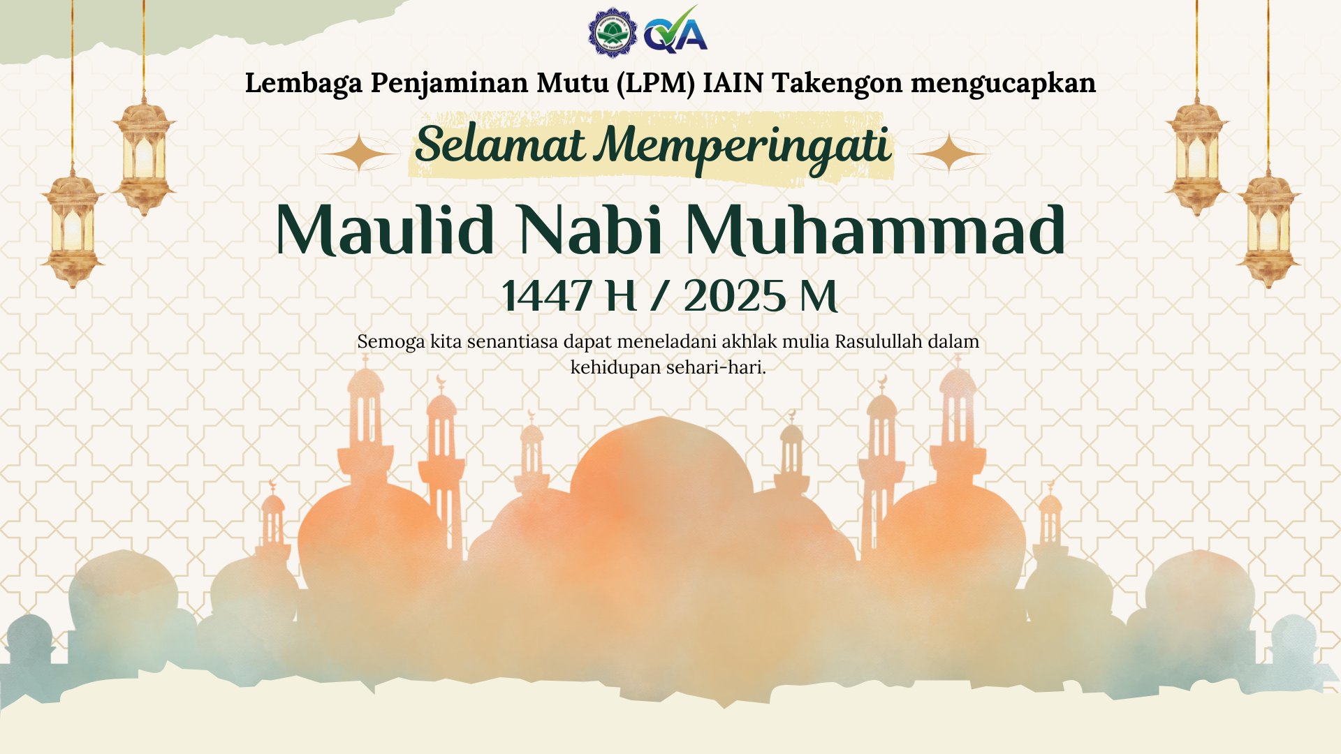 Peringatan Maulid Nabi Muhammad SAW 1447 H / 2025 M